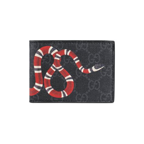 men's gucci wallet snake|Gucci snake wallet price.